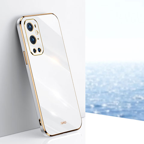 Coque Ultra Fine Silicone Souple Housse Etui XL1 pour OnePlus 9 Pro 5G Blanc