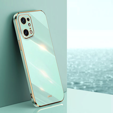 Coque Ultra Fine Silicone Souple Housse Etui XL1 pour Oppo Find X5 Pro 5G Vert