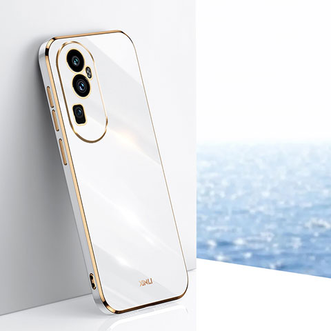 Coque Ultra Fine Silicone Souple Housse Etui XL1 pour Oppo Reno10 Pro+ Plus 5G Blanc