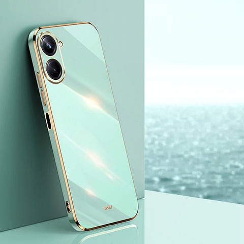 Coque Ultra Fine Silicone Souple Housse Etui XL1 pour Realme 10 Pro 5G Vert