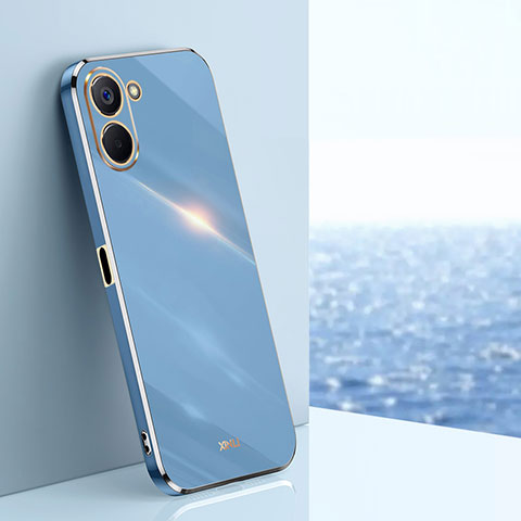 Coque Ultra Fine Silicone Souple Housse Etui XL1 pour Realme 10S 5G Bleu