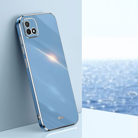 Coque Ultra Fine Silicone Souple Housse Etui XL1 pour Realme C20 Bleu