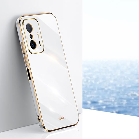 Coque Ultra Fine Silicone Souple Housse Etui XL1 pour Xiaomi Mi 11T Pro 5G Blanc