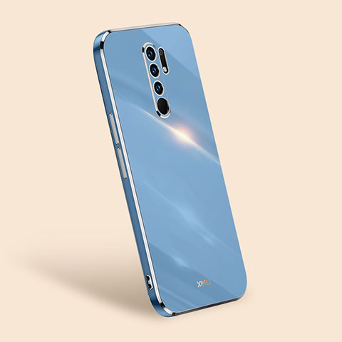 Coque Ultra Fine Silicone Souple Housse Etui XL1 pour Xiaomi Poco M2 Bleu