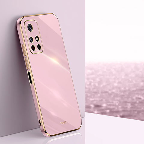 Coque Ultra Fine Silicone Souple Housse Etui XL1 pour Xiaomi Poco M4 Pro 5G Rose