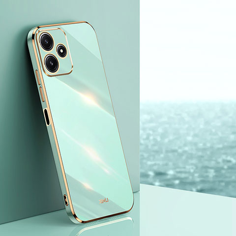 Coque Ultra Fine Silicone Souple Housse Etui XL1 pour Xiaomi Poco M6 Pro 5G Vert