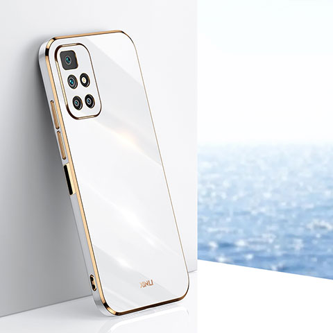 Coque Ultra Fine Silicone Souple Housse Etui XL1 pour Xiaomi Redmi 10 (2022) Blanc