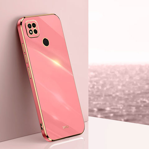 Coque Ultra Fine Silicone Souple Housse Etui XL1 pour Xiaomi Redmi 9 Activ Rose Rouge