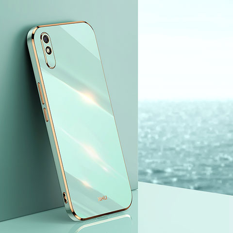 Coque Ultra Fine Silicone Souple Housse Etui XL1 pour Xiaomi Redmi 9AT Vert