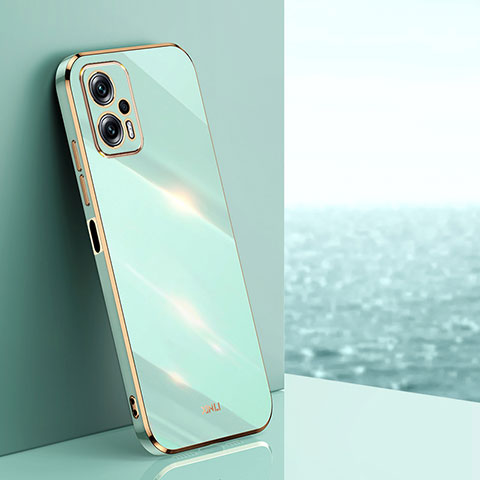 Coque Ultra Fine Silicone Souple Housse Etui XL1 pour Xiaomi Redmi K50i 5G Vert