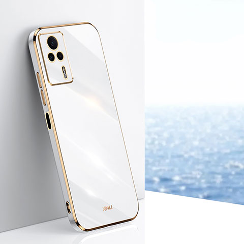 Coque Ultra Fine Silicone Souple Housse Etui XL1 pour Xiaomi Redmi K60E 5G Blanc