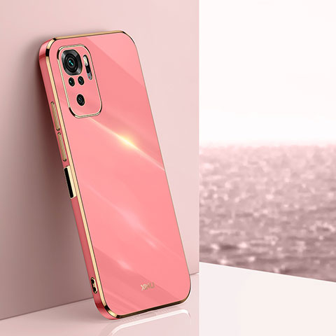 Coque Ultra Fine Silicone Souple Housse Etui XL1 pour Xiaomi Redmi Note 11 SE India 4G Rose Rouge