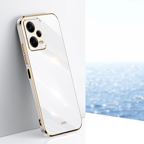 Coque Ultra Fine Silicone Souple Housse Etui XL1 pour Xiaomi Redmi Note 12 Explorer Blanc