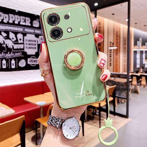 Coque Ultra Fine Silicone Souple Housse Etui XL5 pour Xiaomi Redmi Note 13R Pro 5G Vert