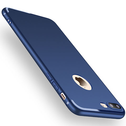 Coque Ultra Fine Silicone Souple Housse Etui Z15 pour Apple iPhone 7 Plus Bleu