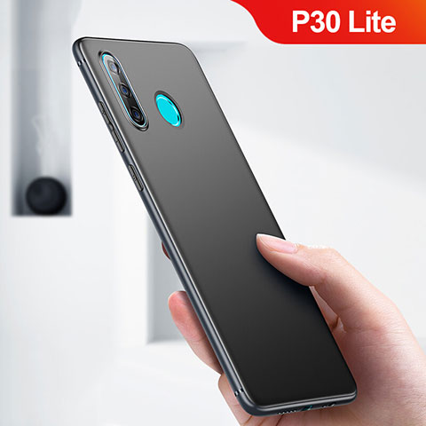 Coque Ultra Fine Silicone Souple pour Huawei P30 Lite XL Noir