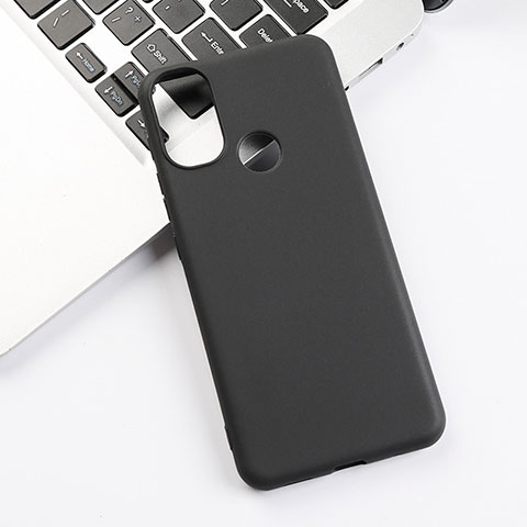 Coque Ultra Fine Silicone Souple pour Motorola Moto E40 Noir