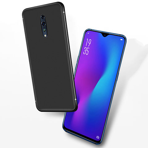 Coque Ultra Fine Silicone Souple pour Oppo Reno Z Noir