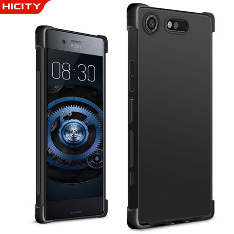 Coque Ultra Fine Silicone Souple pour Sony Xperia XZ1 Compact Noir