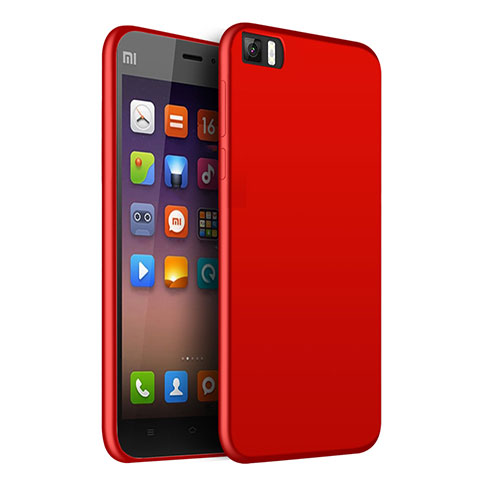 Coque Ultra Fine Silicone Souple pour Xiaomi Mi 3 Rouge