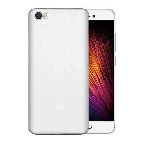 Coque Ultra Fine Silicone Souple pour Xiaomi Mi 5 Blanc