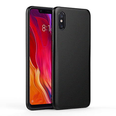 Coque Ultra Fine Silicone Souple pour Xiaomi Mi 8 Screen Fingerprint Edition Noir