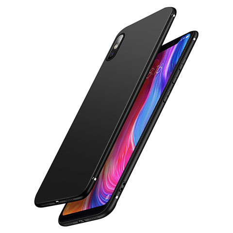 Coque Ultra Fine Silicone Souple S02 pour Xiaomi Mi 8 Screen Fingerprint Edition Noir