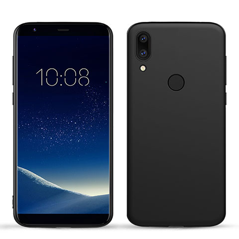 Coque Ultra Fine Silicone Souple S02 pour Xiaomi Mi Mix 3 Noir