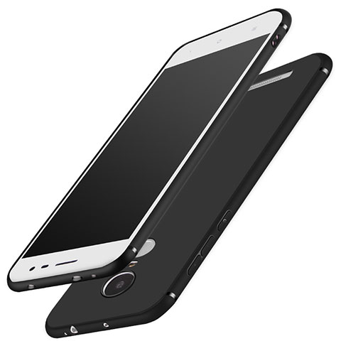Coque Ultra Fine Silicone Souple S02 pour Xiaomi Redmi Note 3 Noir