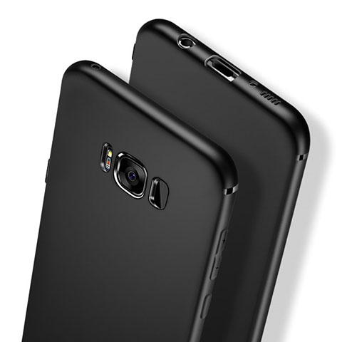 Coque Ultra Fine Silicone Souple S03 pour Samsung Galaxy S8 Noir