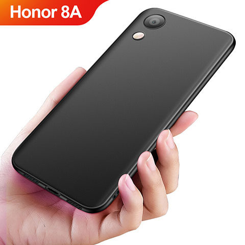 Coque Ultra Fine Silicone Souple S04 pour Huawei Honor 8A Noir