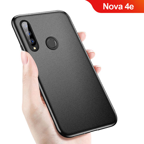 Coque Ultra Fine Silicone Souple S04 pour Huawei Nova 4e Noir