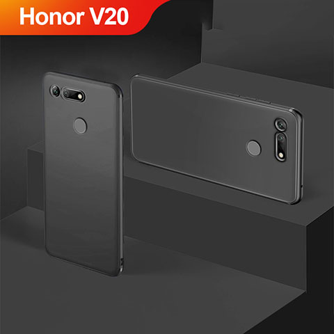 Coque Ultra Fine Silicone Souple S05 pour Huawei Honor V20 Noir