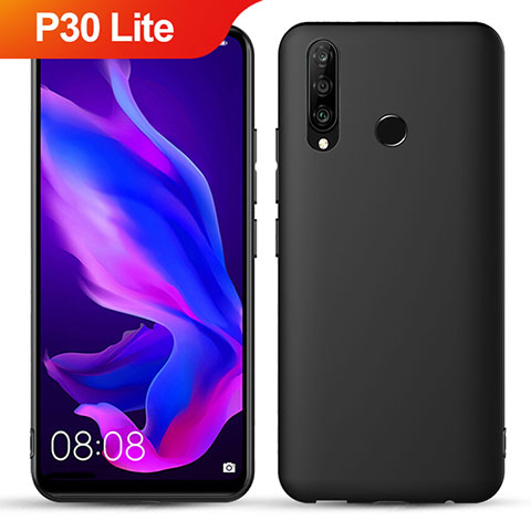 Coque Ultra Fine Silicone Souple S05 pour Huawei P30 Lite XL Noir