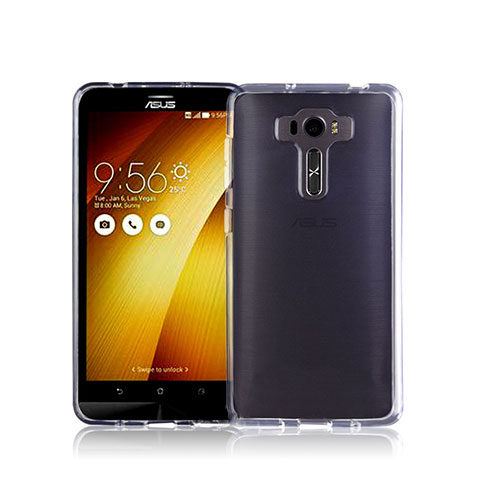 Coque Ultra Fine Silicone Souple Transparente pour Asus Zenfone 3 Deluxe ZS570KL ZS550ML Clair