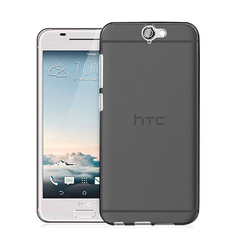 Coque Ultra Fine Silicone Souple Transparente pour HTC One A9 Gris