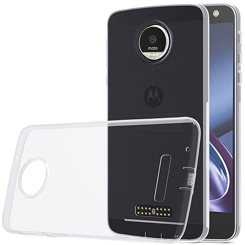 Coque Ultra Fine Silicone Souple Transparente pour Motorola Moto Z Play Clair