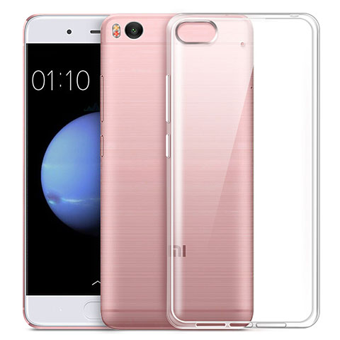 Coque Ultra Fine Silicone Souple Transparente pour Xiaomi Mi 5S 4G Blanc