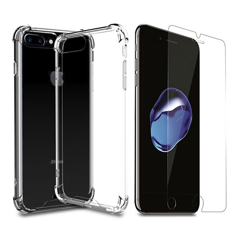 Coque Ultra Fine Silicone Souple Transparente T07 pour Apple iPhone 8 Plus Clair