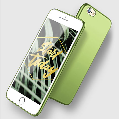 Coque Ultra Fine Silicone Souple U01 pour Apple iPhone 6S Vert