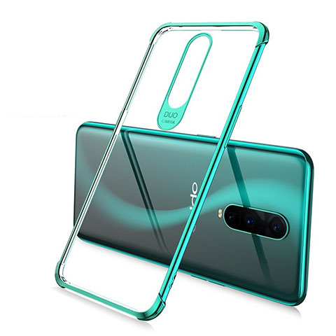 Coque Ultra Fine TPU Souple Housse Etui Transparente A02 pour Oppo RX17 Pro Vert