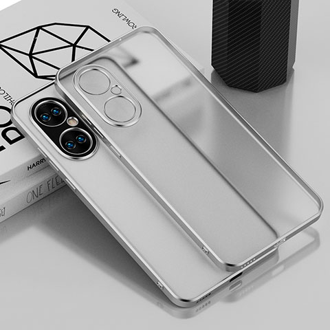 Coque Ultra Fine TPU Souple Housse Etui Transparente AN1 pour Huawei P50 Argent