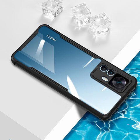 Coque Ultra Fine TPU Souple Housse Etui Transparente BH1 pour Xiaomi Mi 12T 5G Noir