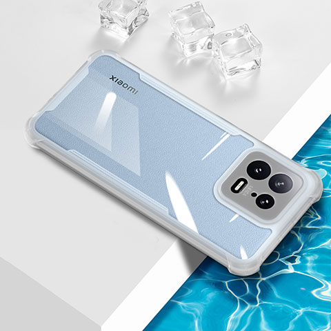 Coque Ultra Fine TPU Souple Housse Etui Transparente BH1 pour Xiaomi Mi 13 5G Blanc