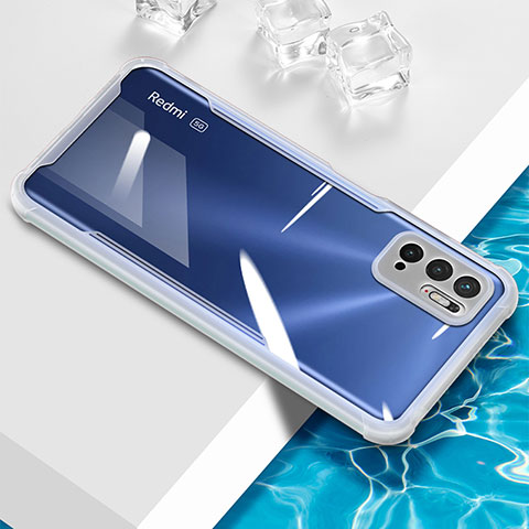 Coque Ultra Fine TPU Souple Housse Etui Transparente BH1 pour Xiaomi POCO M3 Pro 5G Blanc