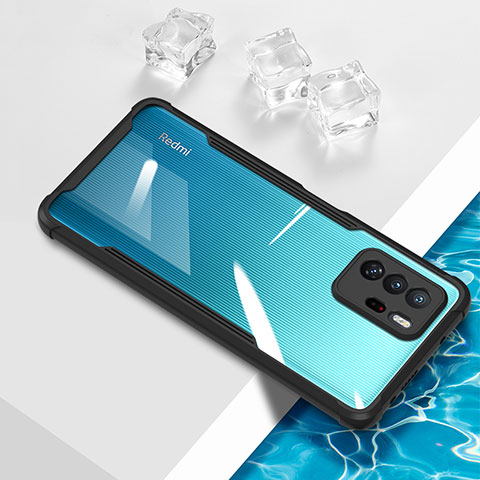 Coque Ultra Fine TPU Souple Housse Etui Transparente BH1 pour Xiaomi Poco X3 GT 5G Noir