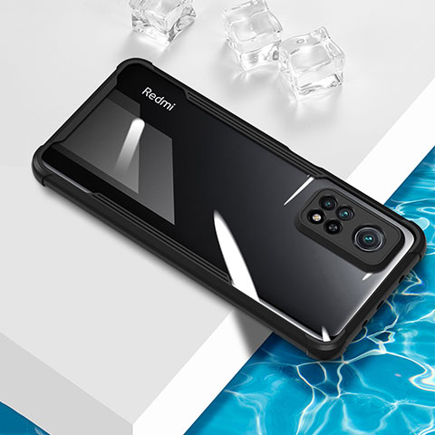 Coque Ultra Fine TPU Souple Housse Etui Transparente BH1 pour Xiaomi Redmi Note 11 Pro 4G Noir