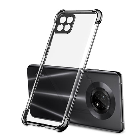 Coque Ultra Fine TPU Souple Housse Etui Transparente H01 pour Huawei Enjoy 20 5G Noir