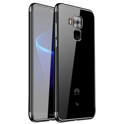 Coque Ultra Fine TPU Souple Housse Etui Transparente H01 pour Huawei G9 Plus Noir