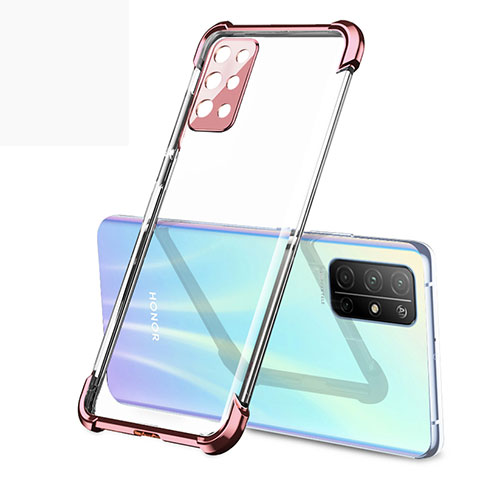 Coque Ultra Fine TPU Souple Housse Etui Transparente H01 pour Huawei Honor 30S Or Rose